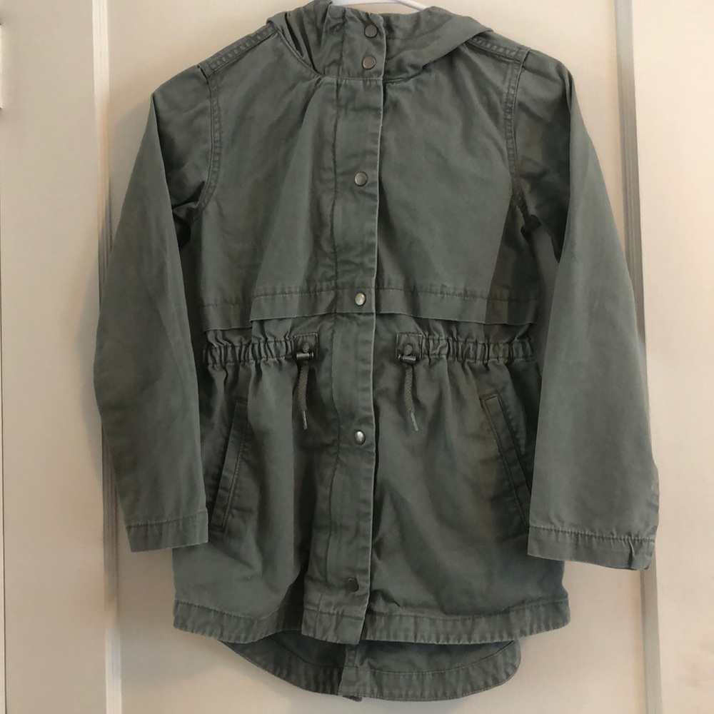 Green coat